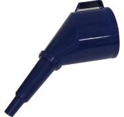 Воронка пластик. D 120 мм разборная с ручкой, фильтром, цветная