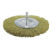 Щетка для дрели плоская Кратон 100 мм//1 11 01 004