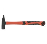 Молоток слесарный, 200 г, фибергласовая обрезиненная ручка//MATRIX