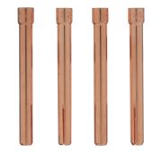 Набор цанг для электрода 1,6мм, 2,0мм, 2,4мм, 3,2 мм// Denzel