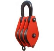 Блок монтажный TOR HQLK 3-50 (3 ролика, 50т) (ушко)