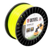 Леска для триммеракруглая, 2,4мм х 192м, на DIN катушке FLEX CORD// Denzel