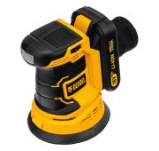 Машина шлифовальная эксцентриковая аккумуляторная COS-125, 18В Li-Ion Denzel