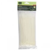 Хомуты пластиковые 200х4,8мм, белые, 100 шт.// Сибртех