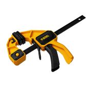 Струбцина F-образная, быстрозажимная, 150 х 80 мм, усиленный нейлоновый корпус // Denzel