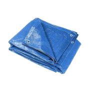Тент универсальный 4 Х 8, защитный, синий, 4м * 8 м, 55г/м2