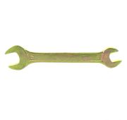 Ключ рожковый, 13 х 17 мм, желтый цинк Сибртех