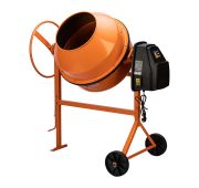 Бетоносмеситель БСЕ-200П, 200 л, 1000 Вт, полиамидный венец// Сибртех