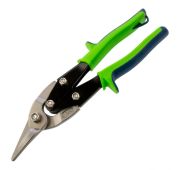 Ножницы по металлу, 250 мм, левый рез, сталь С55, двухкомпонентные рукоятки СИБРТЕХ