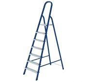 Стремянка, 7 ступеней, стальная //Россия