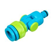 Адаптер штуцерный с внутренней резьбой 1/2«-1» с шарниром, LUXE// Palisad