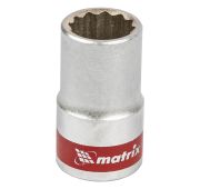 Головка торцевая, 14 мм, 12-гранная, CrV,под квадрат 1/2