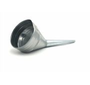 Воронка металлическая угловая D 165, носик d 15мм (большая, для грузовиков)