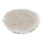 Насадка полировальная «под липучку», 125 мм, натуральная шерсть // MATRIX