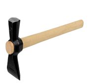 Молоток печника, 600 г, деревянная рукоятка, посадка без клина// Россия