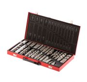 Набор сверл по металлу, 1-13 мм, 230 шт, HSS, в металлическом кейсе Matrix