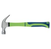 Молоток-гвоздодер,450г, фибергласовая обрезиненная рукоятка// СИБРТЕХ