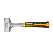 Кувалда 1 кг, цельнометаллическая, двухкомпонентная рукоятка Denzel