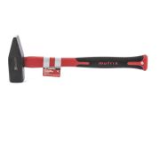 Молоток слесарный optimal, 1500 г, фибергласовая обрезиненная рукоятка, квадратный боек Matrix
