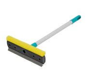 Щетка-окномойка с водосгоном, пластиковый черенок, 430х220 мм, Home// Palisad