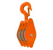 Блок трёхрольный (для каната и верёвки) 3В-75Н г/п 0,25 т