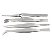 Набор пинцетов из нержавеющей стали, 4 шт// Sparta