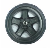 Колесо  для хозяйственных сумок-тележек 145мм, ось 8мм, 35мм (00-19118)