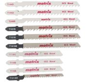 Набор полотен для электролобзика универсальный, 10 шт, T-SET1001// Matrix