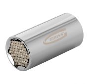 Головка торцевая многоразмерная 11-32 мм, под квадрат 1/2, CrV, хромированная Gross