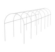Каркас парника пластиковый 500 х 110 х 120 см, дуга D 20 мм, белый Palisad