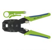 Клещи для обжима телефонных и компьютерных клемм 4P, 6P, 8P, функция обрезания проводов Сибртех