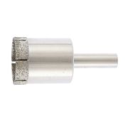 Сверло по стеклу и керамической плитке, 30 х 55 мм, цилиндрический хвостовик Сибртех