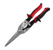 Ножницы по металлу,удлиненные, 290 мм, прямой рез, CrMo, 2-комп.обрезиненные рук-ки, PRO // Matrix