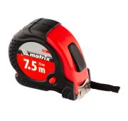 Рулетка Status Magnet fixation, 7.5 м х 25 мм, обрезиненный корпус, зацеп с магнитом Matrix