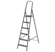 Стремянка 6 ступеней, компактная, стальная Россия// Сибртех