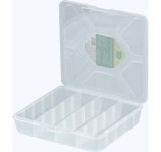 Органайзер универсальный средний, прозрачный матовый, 20 х 20 х 4.5 см Сибртех