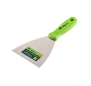 Шпательная лопатка Сибртех 85548 с полотном шириной 100 мм из нержавеющей стали и пластмассовой ручк