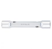 Ключ трубка торцевой усиленный, 6 х 7 мм, CrV Stels