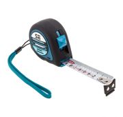 Рулетка «Ergonomisch», 5 м x 25 мм, магнитный обрезиненный зацеп Gross
