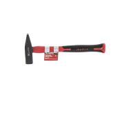 Молоток слесарный optimal, 600 г, фибергласовая обрезиненная рукоятка, квадратный боек Matrix