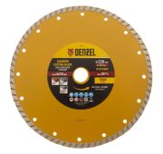 Диск алмазный, отрезной Turbo, 230 х 22.2 мм, сухая резка Denzel