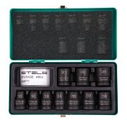 Набор шестигранных ударных торцевых головок, 1/2, 10-24 мм, 10 шт, Stels