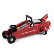 Домкрат гидравлический подкатной г/п 2т. Высота подъема 135-300мм пласт кейс