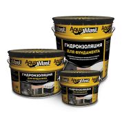 Мастика битумная AquaMast ведро 3кг
