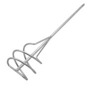 Оцинкованный миксер Denzel 848277, 100 х 450 мм, с хвостовиком SDS Plus, используется во время строи