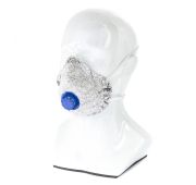 Полумаска фильтрующая формов,модель«Исток»,с угольным слоем,с клапаном выдоха, FFP1 NR, 10шт Россия