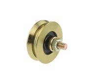 Ролик д. 100 мм с подшипником, болт 12 мм