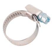 Хомуты металлические, Стандартное болтовое крепление 110-130 мм, 25 штук в упаковке, ширина 9 мм Сиб