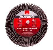 Круг лепестковый для дрели, 80 х 40 х 6 мм, P 80 Matrix