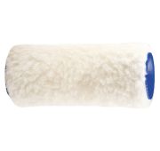 Валик сменный с натуральным мехом, 200 мм, ворс 12 мм, D 48 мм, D ручки 6 мм, Россия Сибртех